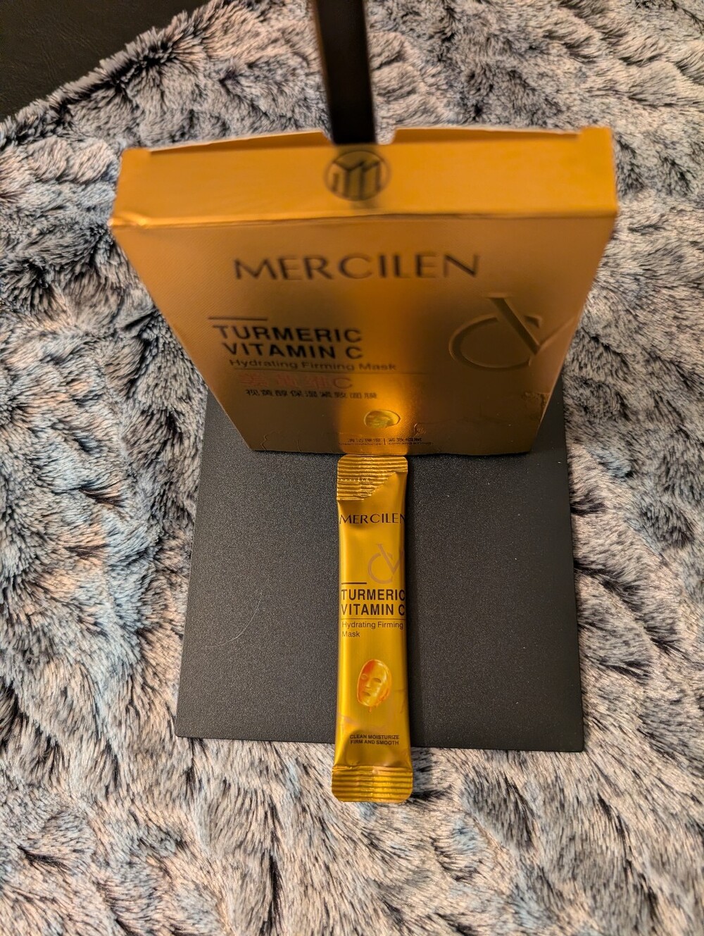 Mercilen Gold Facial Mask Set with Turmeric Vitamin Sachets